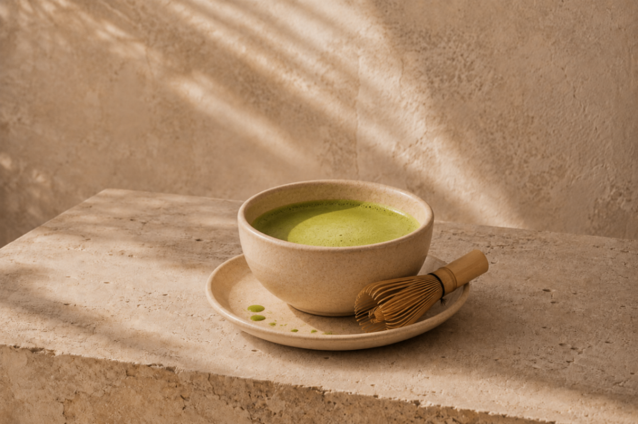 Matcha latte ceremonial